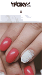 Mobile Screenshot of foxy-nails.com